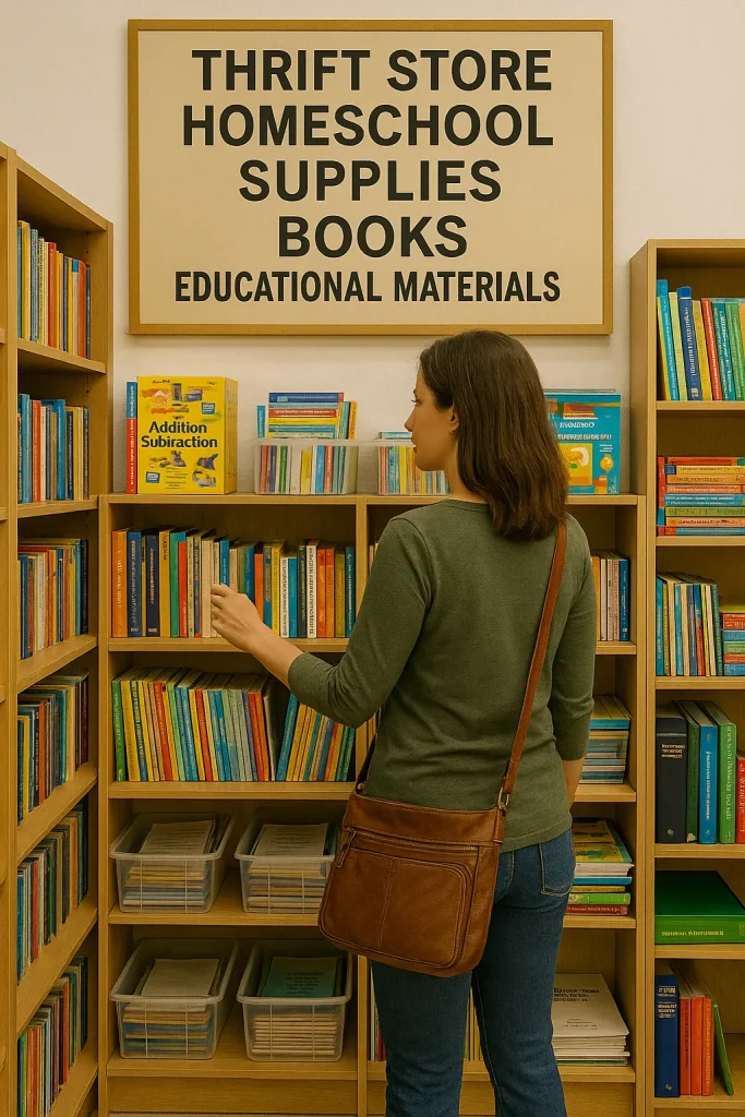 Best Thrift Store Finds for Homeschooling Supplies