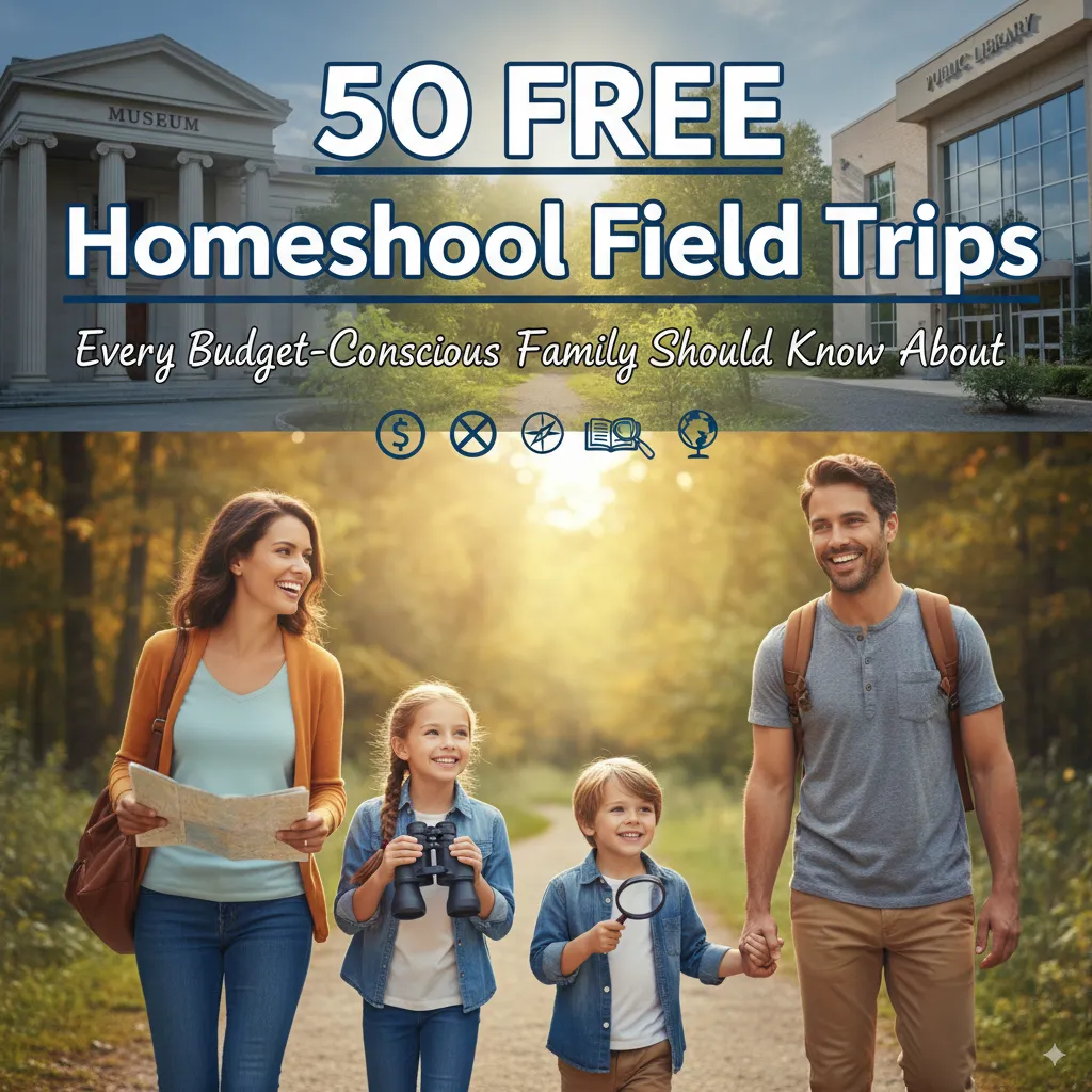 50 Free Homeschool Field Trips Every Budget-Conscious Family Should Know About