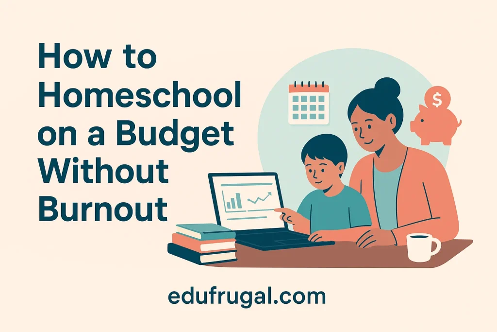 How to Homeschool on a Budget Without Burnout