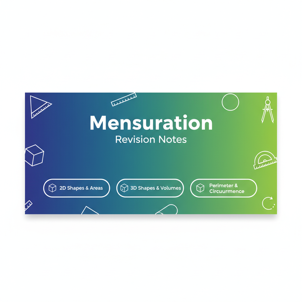 1. Basics of Mensuration: Key Terms & Concepts - EduFrugal