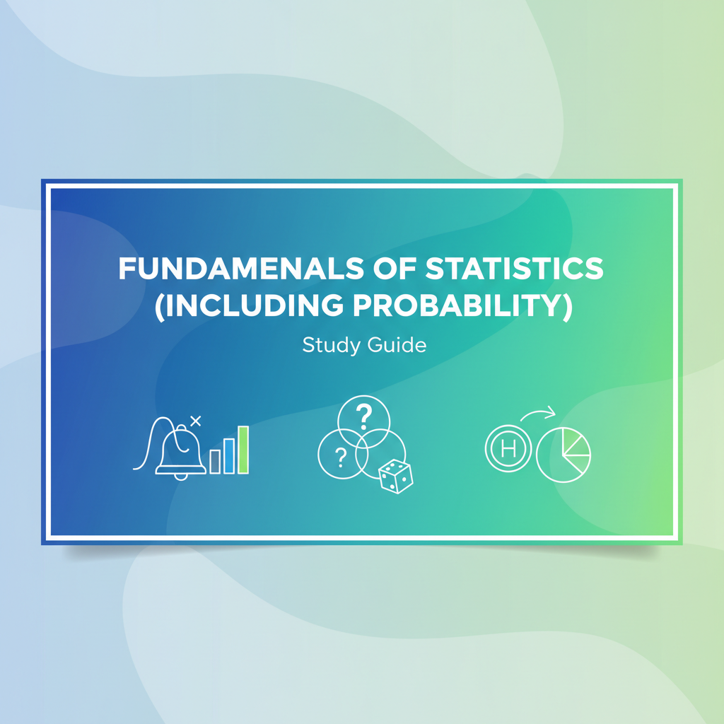 Fundamentals of Statistics (including Probability) for Competitive Exams - EduFrugal