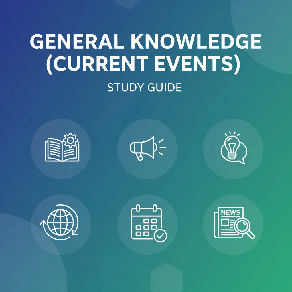 General Knowledge (Current Events) - Complete Guide for JKSSB & Competitive Exams - EduFrugal