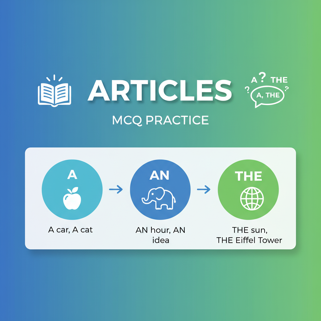 MCQ: Articles - EduFrugal