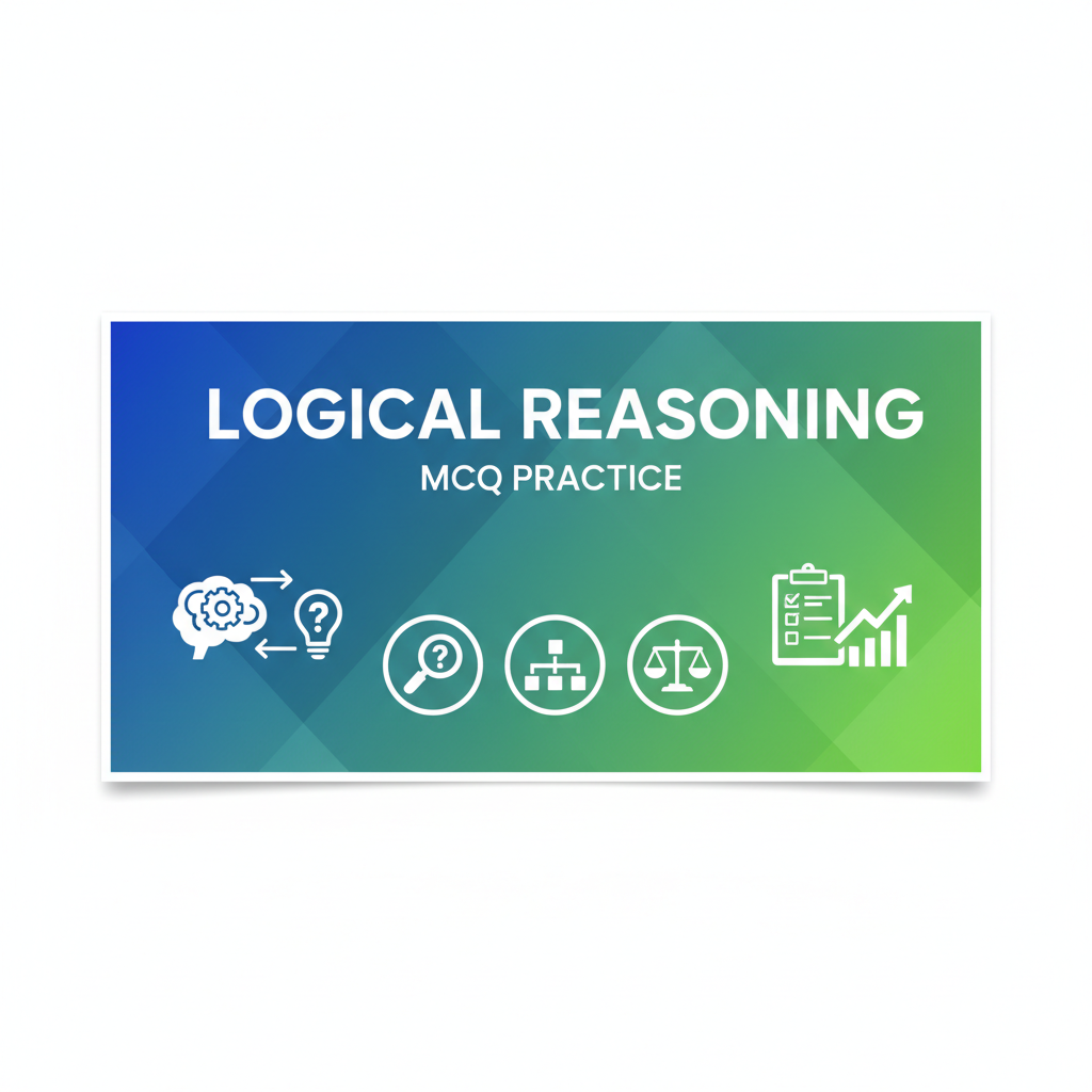 MCQ: Logical Reasoning - Complete Guide for JKSSB & Competitive Exams - EduFrugal