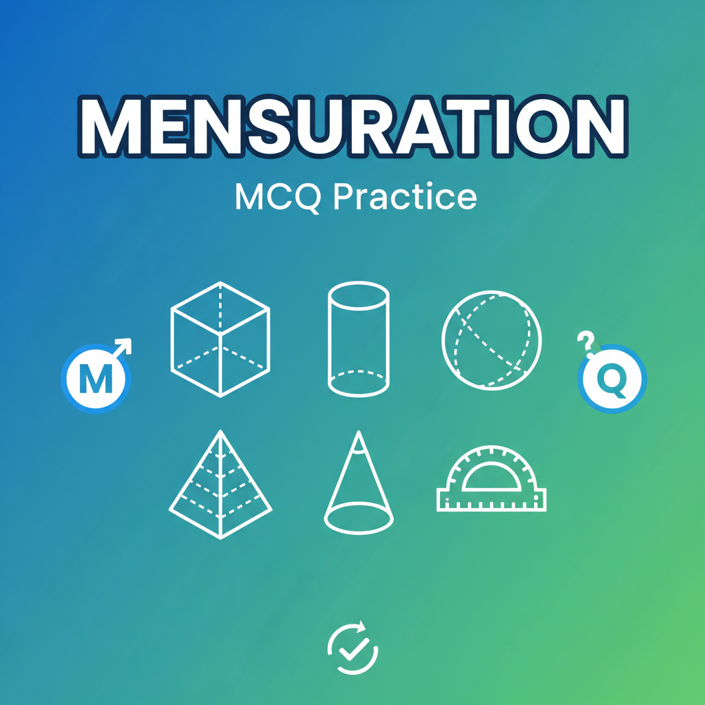 MCQ: Mensuration - Complete Guide for JKSSB & Competitive Exams - EduFrugal